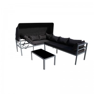 Ocelová 3pcs KD SOFA SET N-014KD
